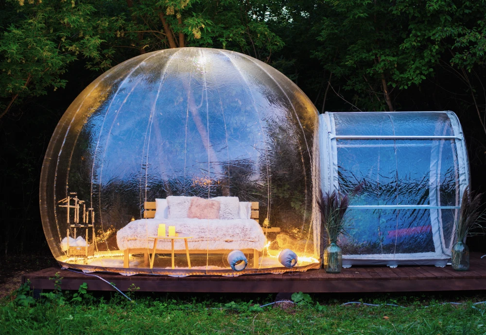 bubble tent garden igloo